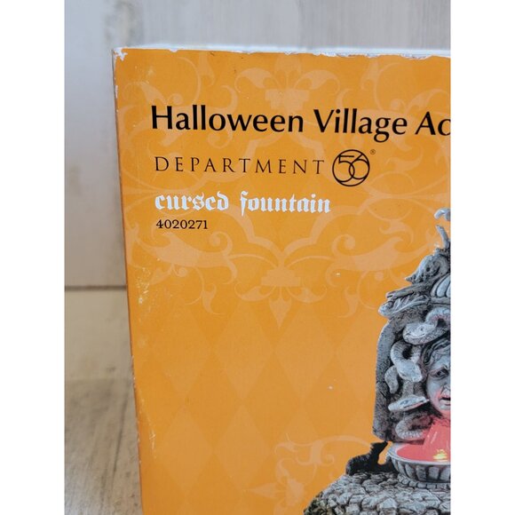 Dept‎ 56 4020271 NEW cursed fountain Halloween village accessory spooky - Picture 2 of 7